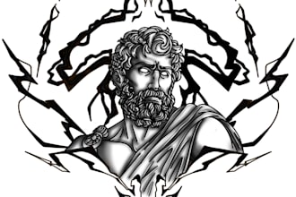 do a portrait of you or someone else in a gothic and baroque style