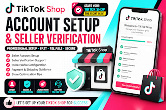 do tiktok shop creation tiktok seller account setup with complete verification