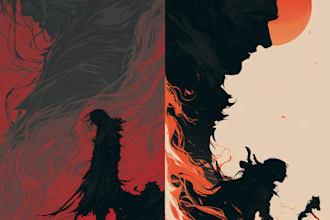 design amazon KDP fantasy, mystery and thriller book cover