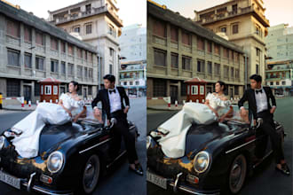 professionally retouch your wedding photos naturally