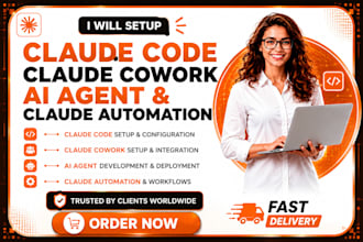 setup claude code, claude cowork, ai agent and claude automation