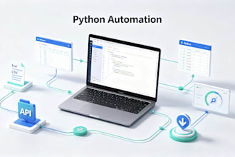 scrape websites and automate tasks with python