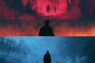 do fantasy book cover design, thriller book cover