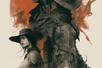 do fantasy book cover, thriller book cover design