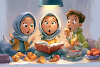 design children book illustrations and kids illustrations