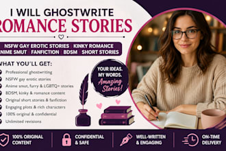 ghostwrite romance story, gay romance, fanfiction, anime, and lgbtq fiction