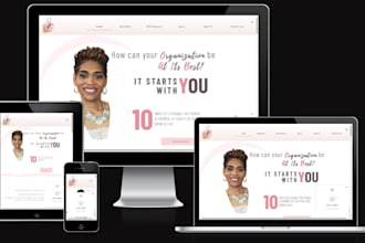 do a landing page from figma, adobe xd, canva to wordpress elementor pro