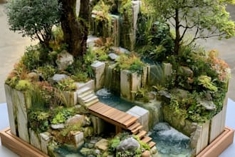 do landscape design and render your site plan or master plan