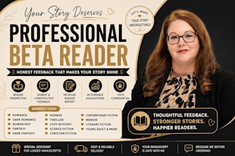 romance beta reader dark romance beta reader horror romantasy beta reader