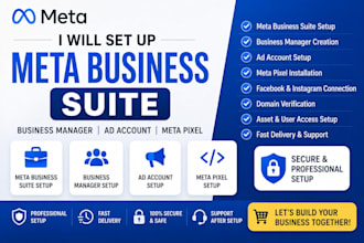 set up meta business suite and meta pixel