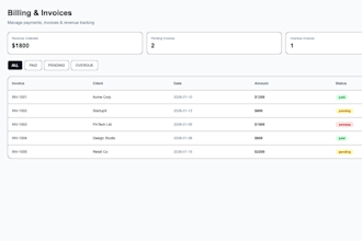 build end to end saas products and business systems