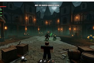 create roblox map environment horror maps battle arena mansion medieval kingdom