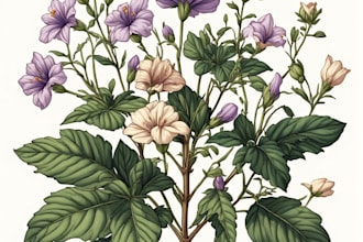 create beautiful botanical illustrations and plant art