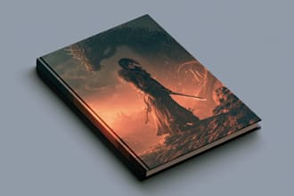 design a fantasy, fiction, or dark romance book, ebook