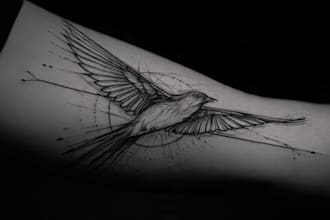 create dark tattoo art