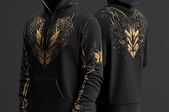 design professional hoodie graphics and apparel