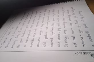 create custom handwritten letters and cards