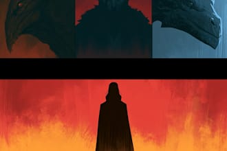 do fantasy book cover, thriller book cover design