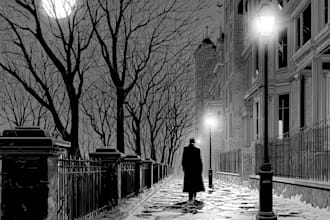 draw professional comic book pages and graphic novel sequential art