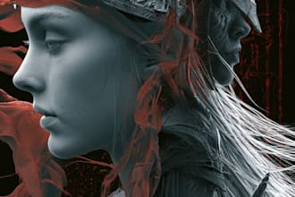do fantasy book cover, thriller book cover design