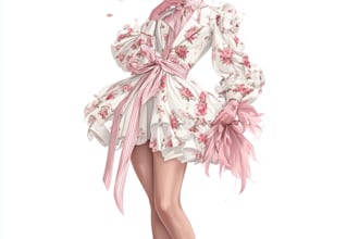 create custom fashion illustrations, clothing sketches