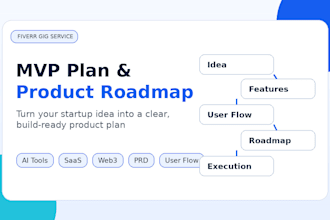 create an mvp plan and product roadmap for your startup idea