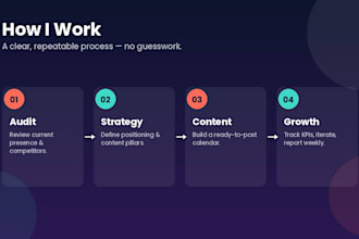 social media audit and growth roadmap