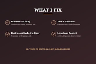 edit and polish your russian business and marketing content