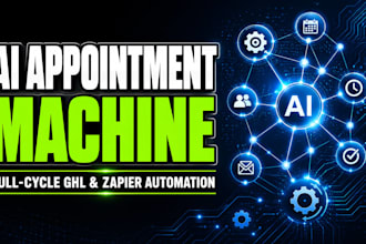 setup gohighlevel, manychat ai agent, and facebook ads via zapier for automation