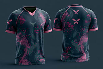 a custom jersey for gaming teams