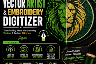 vector designs and embroidery dgitilizer