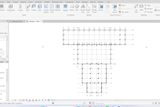 create a structural bim model in autodesk revit