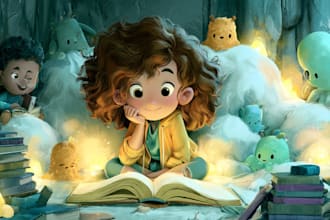 design children book illustration for you