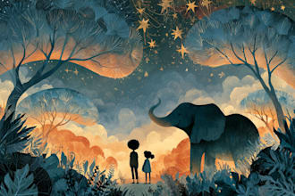 design children book illustrations and cover illustration