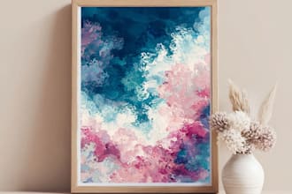 do nursery printable wall art, kids digital wall art