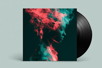 design album cover or single cover art