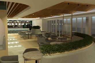 create interior design, floor plan, layout and 3d visualization