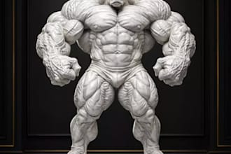 collectible fanarts,40k warhammer,resin,mannequin sculpt,creature,3dprint,3dnsfw