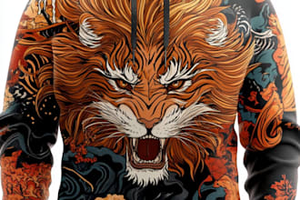 design streetwear hoodie and tshirt