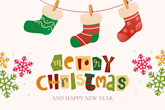 do christmas card design, party poster, new year, invitation