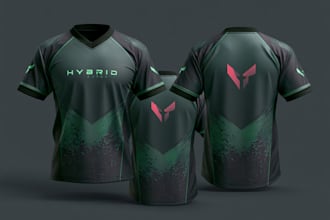 design jersey or uniform for sublimation