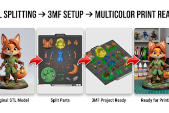 add color to 3d models convert stl to 3mf split part multicolor bambu lab studio