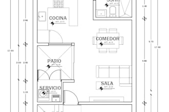 draw 2d architectural floor plans