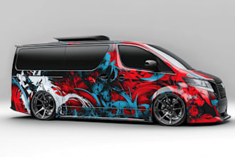 create custom car wrap design for your business