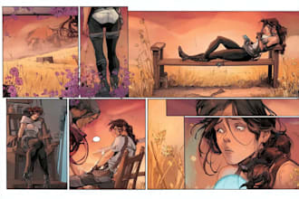 design custom comic strips with storytelling