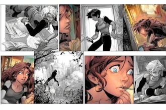 draw professional comic strips for your story