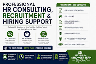 provide professional HR consulting and hiring support