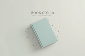 fantasy and minimal book and ebook cover