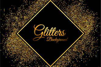 create a diamond, luxury, feminine, glitter logo