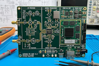 design sdr receiver, rf transceiver and custom radio communication pcb